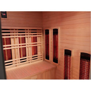 Sunray Pacific 4 - Person Outdoor Infrared Sauna - West Coast Saunas - 400D6