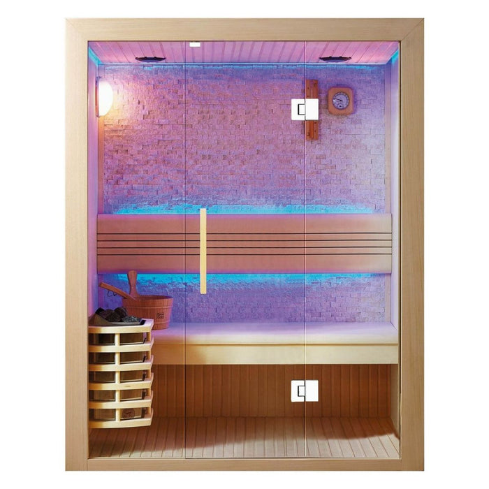 Sunray Rockledge 2-Person Indoor Traditional Steam Sauna - West Coast Saunas - 200LX