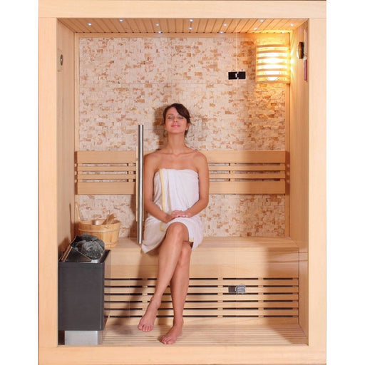 Sunray Rockledge 2-Person Indoor Traditional Steam Sauna - West Coast Saunas - 200LX
