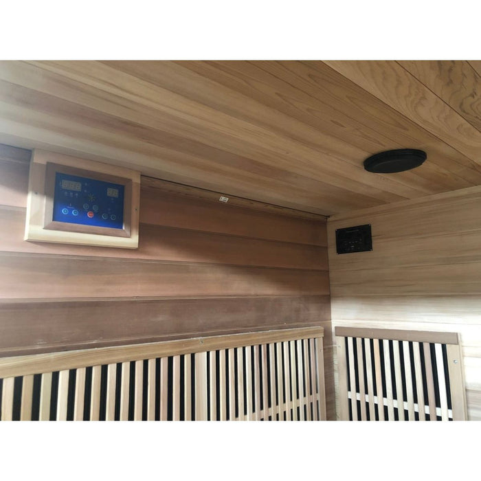 Sunray Roslyn 4-Person Indoor Infrared Dry Sauna - West Coast Saunas - 400KS