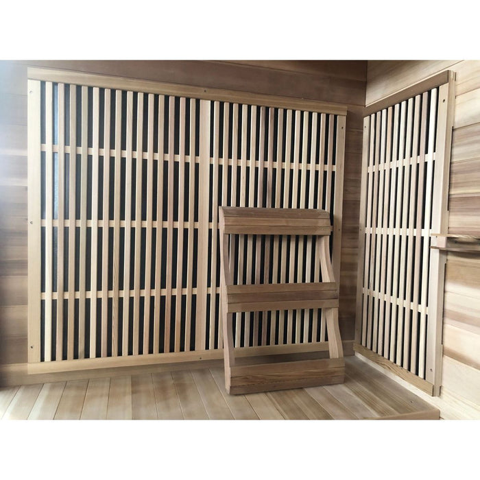 Sunray Roslyn 4-Person Indoor Infrared Dry Sauna - West Coast Saunas - 400KS