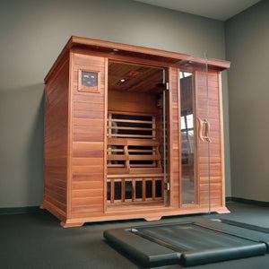 Sunray Savannah 3 - Person Indoor Infrared Dry Sauna - West Coast Saunas - 300K