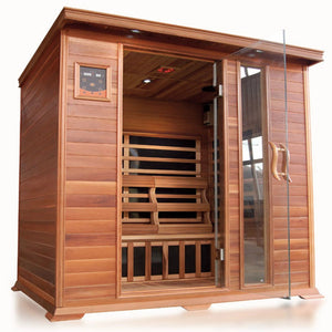 Sunray Savannah 3-Person Indoor Infrared Dry Sauna - West Coast Saunas - 300K