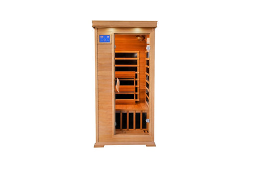 Sunray Sedona 1-Person Indoor Infrared Sauna - West Coast Saunas - 100K