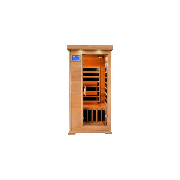 Sunray Sedona 1-Person Indoor Infrared Sauna - West Coast Saunas - 100K