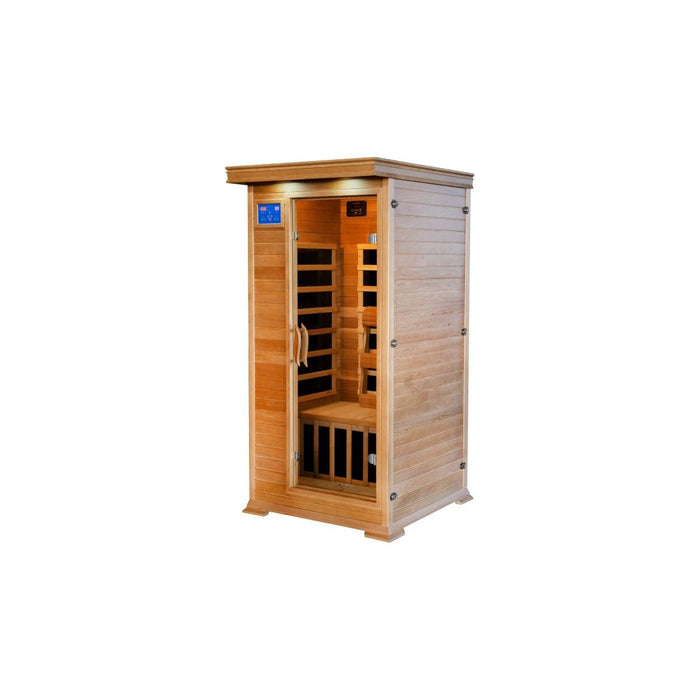 Sunray Sedona 1-Person Indoor Infrared Sauna - West Coast Saunas - 100K