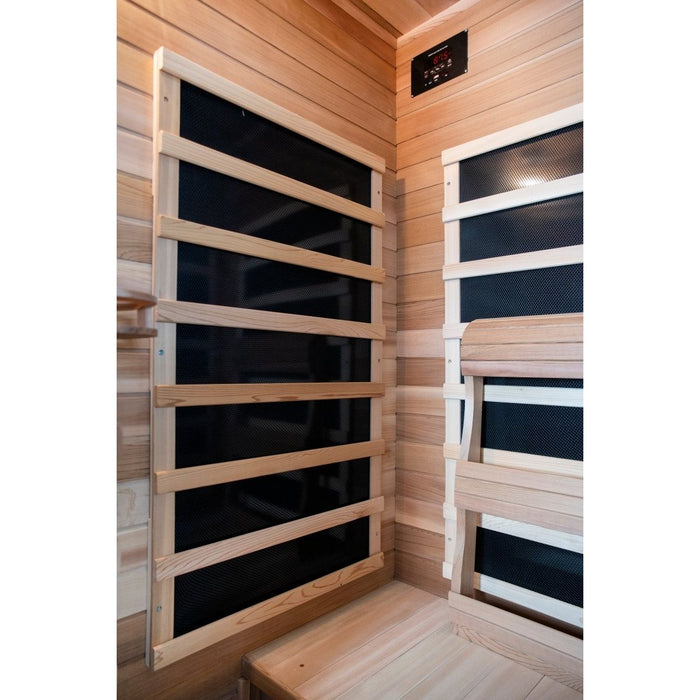 Premium Sunray Sedona 1-Person Infrared Indoor Sauna — West Coast Saunas