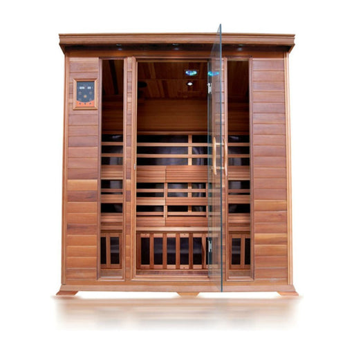 Sunray Sequoia 4-Person Indoor Infrared Dry Sauna - West Coast Saunas - 400K