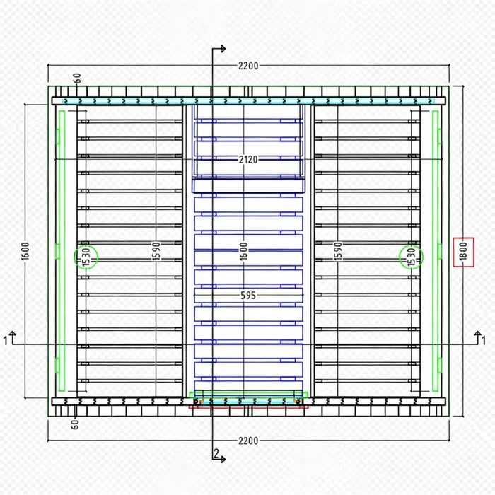 Tampere Finnish Barrel Sauna with WiFi Heater - Finnish Sauna Builders - West Coast Saunas - sku-47986467635441
