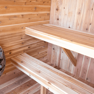 The Erik 4 - Person Outdoor Sauna Pod - West Coast Saunas - ERIK-4P