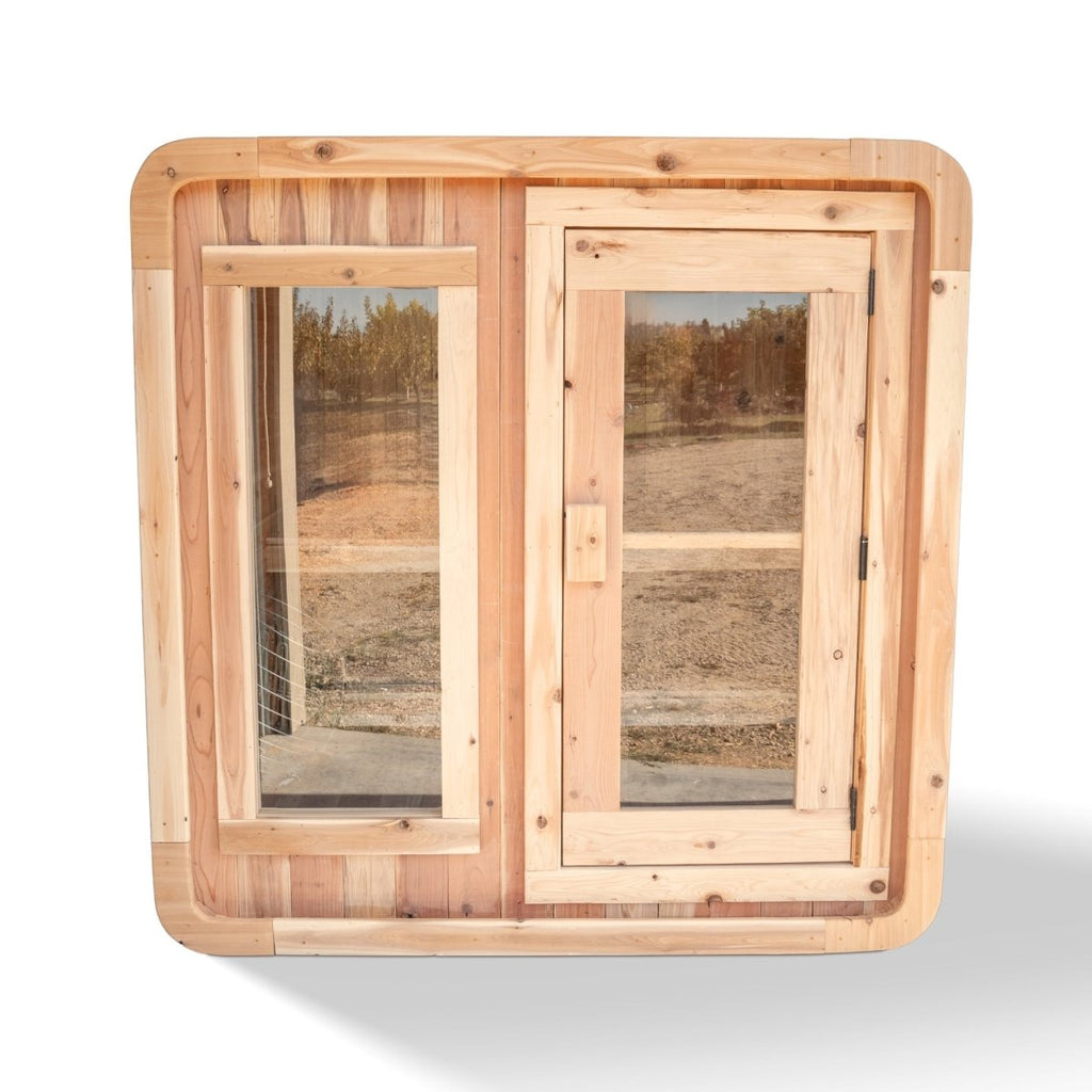 The Erik 4 - Person Outdoor Sauna Pod - West Coast Saunas - ERIK-4P