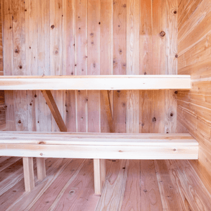 The Erik 4 - Person Outdoor Sauna Pod - West Coast Saunas - ERIK-4P