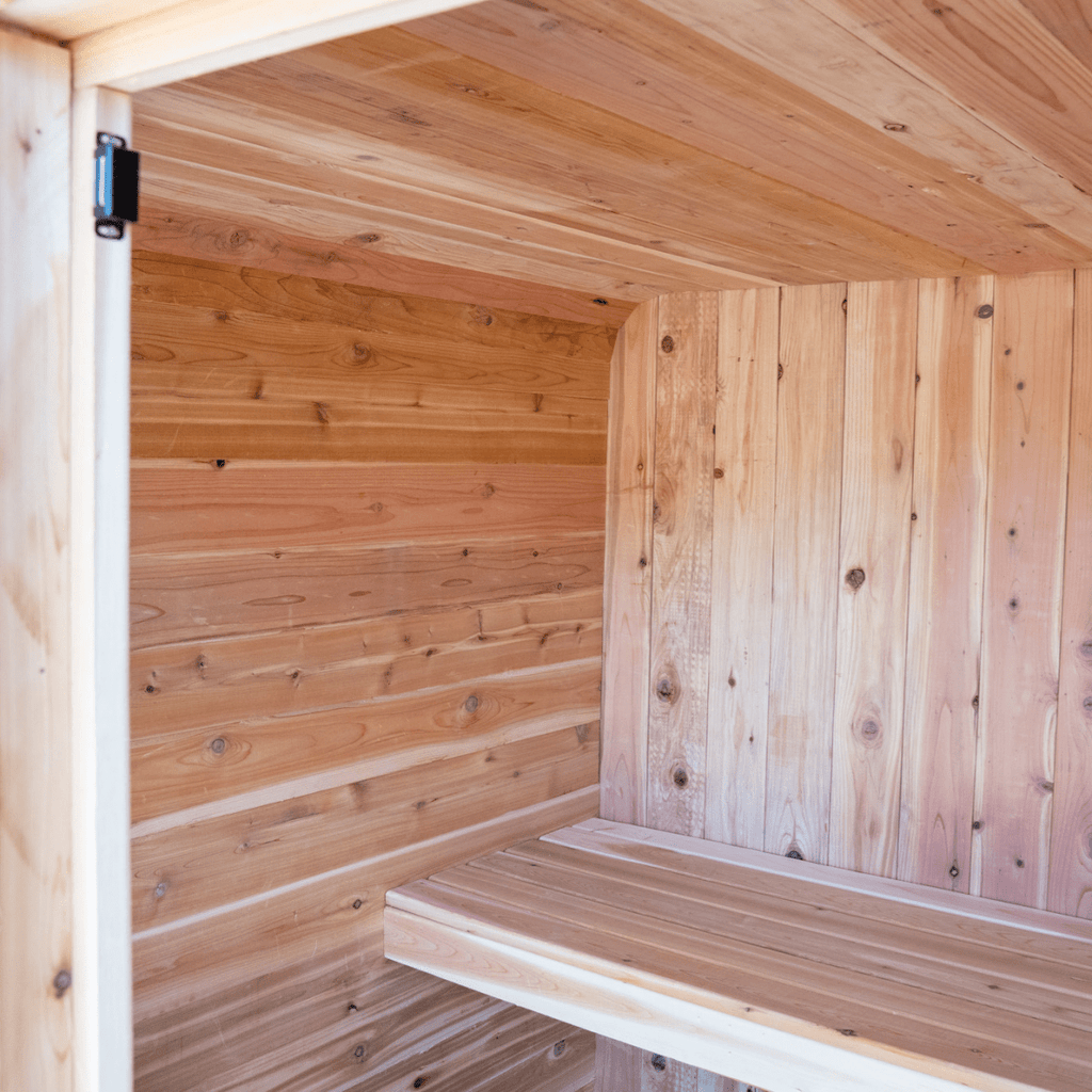 The Erik 4 - Person Outdoor Sauna Pod - West Coast Saunas - ERIK-4P