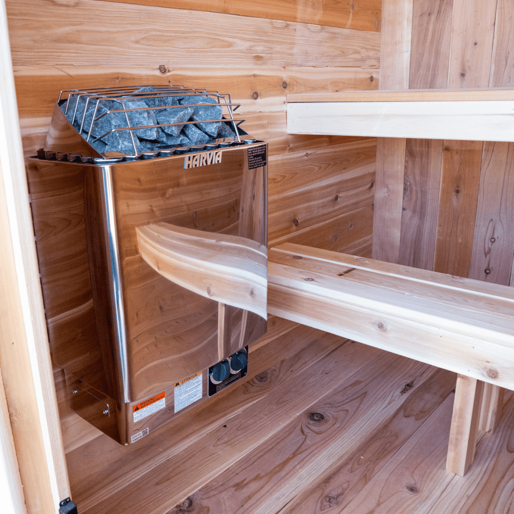 The Leif 2 - Person Outdoor Sauna Pod - West Coast Saunas - LEIF-2P