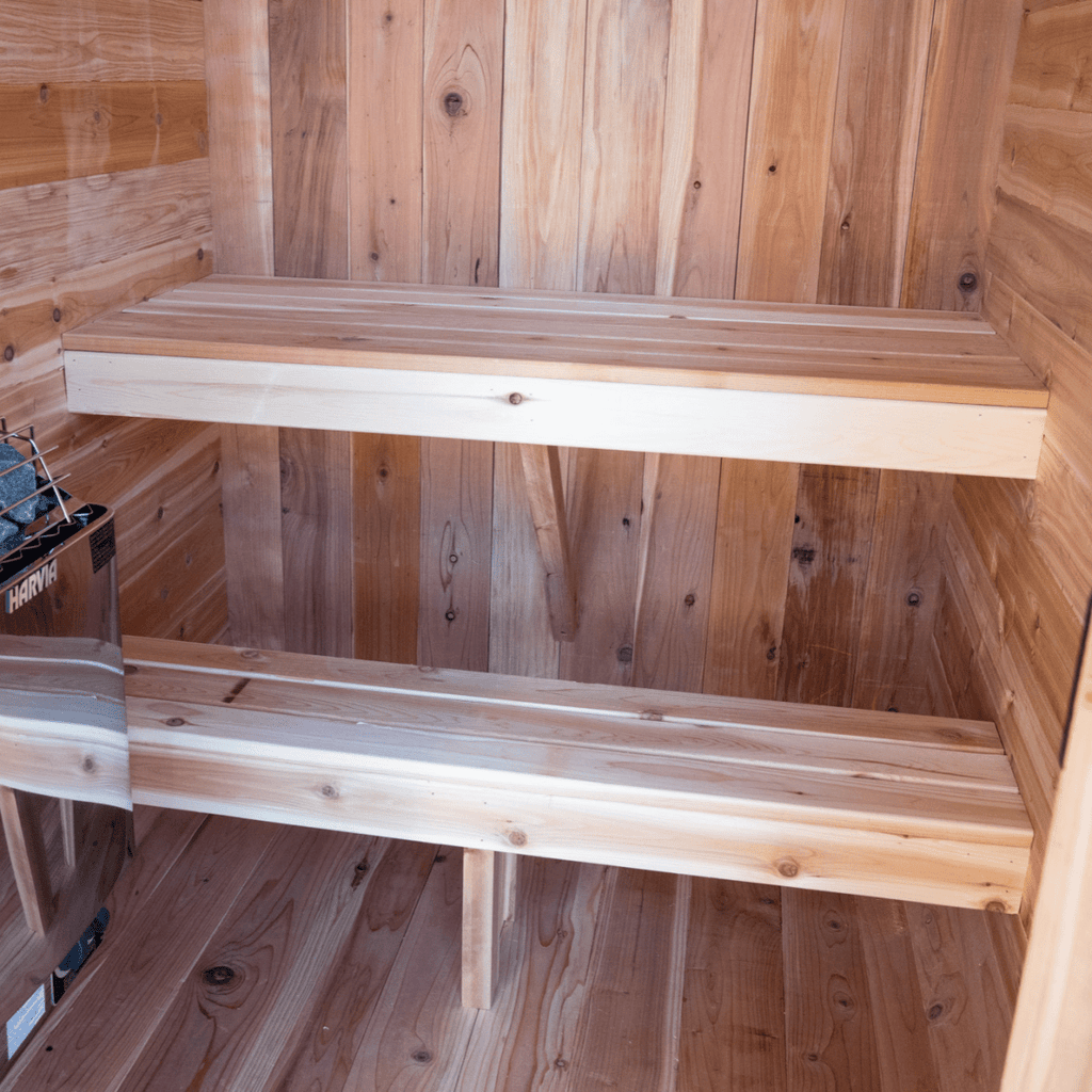 The Leif 2 - Person Outdoor Sauna Pod - West Coast Saunas - LEIF-2P