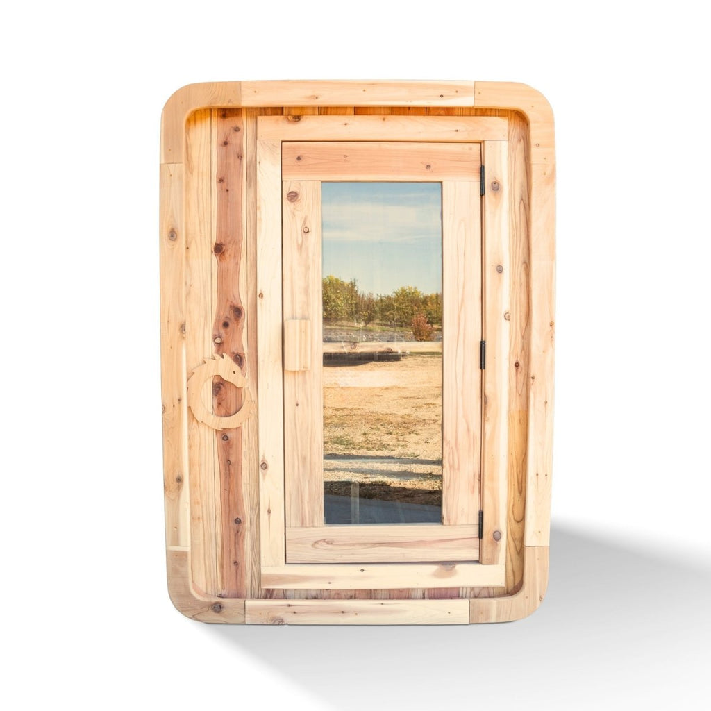 The Leif 2 - Person Outdoor Sauna Pod - West Coast Saunas - LEIF-2P