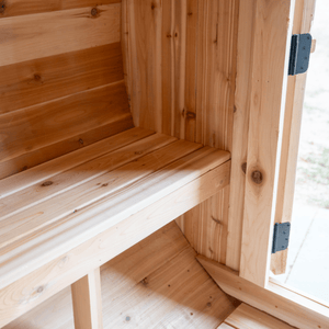 The Ragnar 4 - Person Outdoor Barrel Sauna - West Coast Saunas - RAGNAR-4P