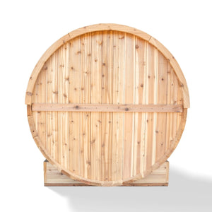 The Ragnar 4 - Person Outdoor Barrel Sauna - West Coast Saunas - RAGNAR-4P