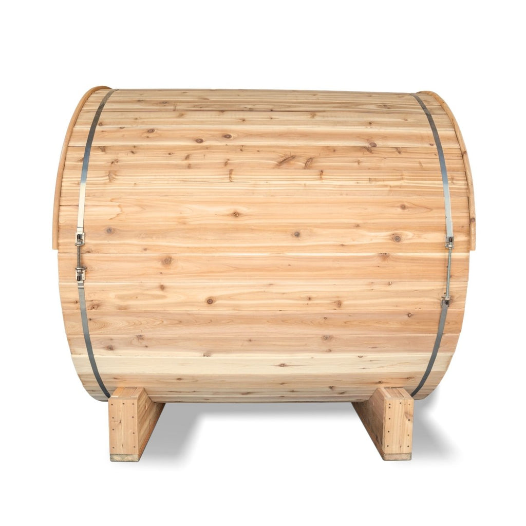 The Ragnar 4 - Person Outdoor Barrel Sauna - West Coast Saunas - RAGNAR-4P