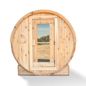 The Ragnar 4 - Person Outdoor Barrel Sauna - West Coast Saunas - RAGNAR-4P