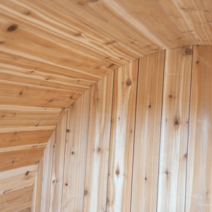 The Ragnar 4 - Person Outdoor Barrel Sauna - West Coast Saunas - RAGNAR-4P