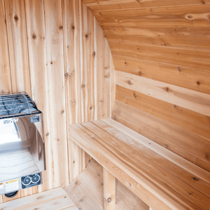 The Ragnar 4 - Person Outdoor Barrel Sauna - West Coast Saunas - RAGNAR-4P