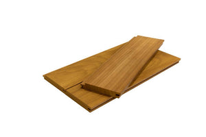 Thermally Modified Ayous T&G Lumber – 1x6 Fineline (120 Grit Sanded) - West Coast Saunas - WCS-AYOUS-TG-1x6