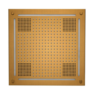 ThermaSol HydroVive Multi - Sensory Light and Sound Rain System - West Coast Saunas - HVLSRSQ-AB