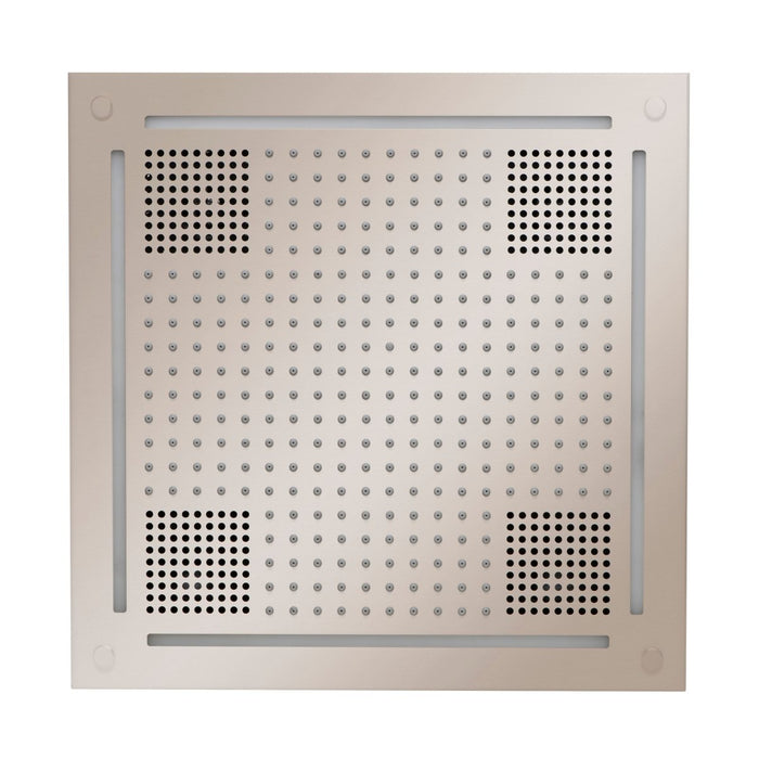 ThermaSol HydroVive Multi - Sensory Light and Sound Rain System - West Coast Saunas - HVLSRSQ-PN