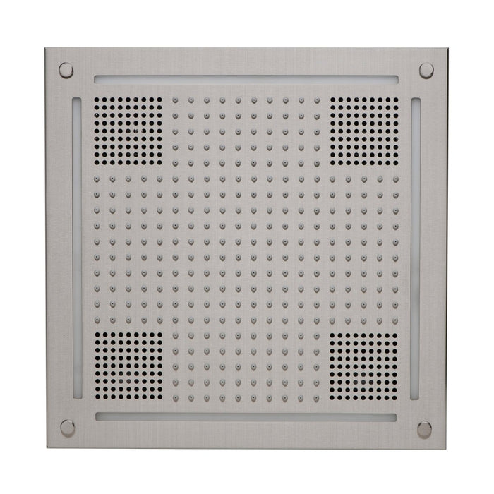 ThermaSol HydroVive Multi - Sensory Light and Sound Rain System - West Coast Saunas - HVLSRSQ-SC