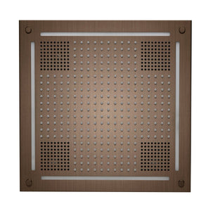 ThermaSol HydroVive Multi - Sensory Light and Sound Rain System - West Coast Saunas - HVLSRSQ-AN