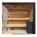 ThermaSol Lumaria Sauna Cabin Indoor Sauna Kit, Front/Side Glass, Up to 5 Persons - West Coast Saunas - 14-LUMARIAMDL