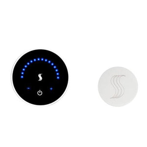 ThermaSol MicroTouch Control Kit MicroTouch Steam Shower Control w/ SteamVection Steamhead - West Coast Saunas - MTC-SVRD-WHT