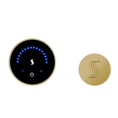 ThermaSol MicroTouch Control Kit MicroTouch Steam Shower Control w/ SteamVection Steamhead - West Coast Saunas - MTC-SVRD-PB