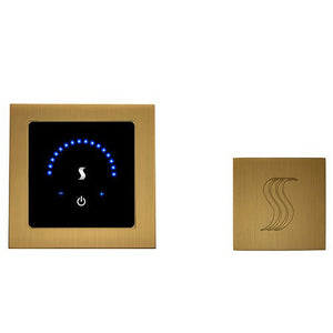 ThermaSol MicroTouch Control Kit MicroTouch Steam Shower Control w/ SteamVection Steamhead - West Coast Saunas - MTMR-SVSQ-AB