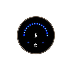 ThermaSol MicroTouch Digital Steam Shower Control, Touchscreen, Round or Square - West Coast Saunas - MTC-AN