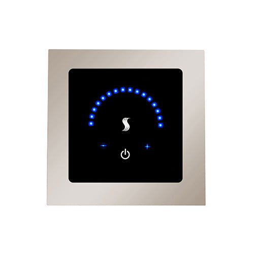 ThermaSol MicroTouch Digital Steam Shower Control, Touchscreen, Round or Square - West Coast Saunas - MTMR-PN