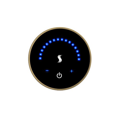 ThermaSol MicroTouch Digital Steam Shower Control, Touchscreen, Round or Square - West Coast Saunas - MTC-SB