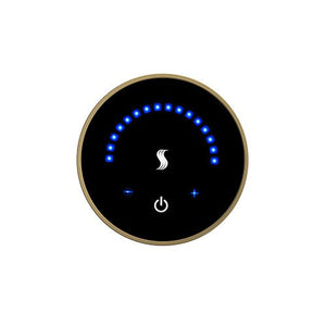 ThermaSol MicroTouch Digital Steam Shower Control, Touchscreen, Round or Square - West Coast Saunas - MTC-SB