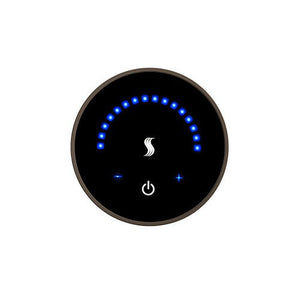 ThermaSol MicroTouch Digital Steam Shower Control, Touchscreen, Round or Square - West Coast Saunas - MTC-ORB