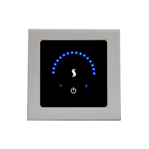 ThermaSol MicroTouch Digital Steam Shower Control, Touchscreen, Round or Square - West Coast Saunas - MTMR-SC