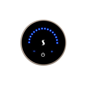 ThermaSol MicroTouch Digital Steam Shower Control, Touchscreen, Round or Square - West Coast Saunas - MTC-SN