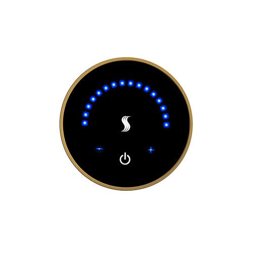 ThermaSol MicroTouch Digital Steam Shower Control, Touchscreen, Round or Square - West Coast Saunas - MTC-AB