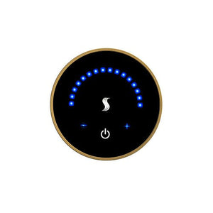 ThermaSol MicroTouch Digital Steam Shower Control, Touchscreen, Round or Square - West Coast Saunas - MTC-AB