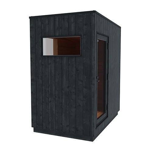 ThermaSol Nordic Misty Changing Room 1 - Entrance Outdoor Changing Room for Nordic Misty Sauna Cabin, 1 Entrance - West Coast Saunas - 14-KIR-3755