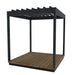 ThermaSol Nordic Misty Pergola Matching Pergola for Nordic Misty Sauna Cabin - West Coast Saunas - 14-KIR-4016