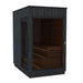 ThermaSol Nordic Misty Sauna Cabin Fully Assembled Outdoor Sauna, Modular, 2 to 5 Person - West Coast Saunas - 14-KIR-4828