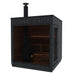 ThermaSol Nordic Misty Sauna Cabin Fully Assembled Outdoor Sauna, Modular, 2 to 5 Person - West Coast Saunas - 14-KIR-3428WB