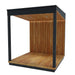 ThermaSol Nordic Misty Terrace Outdoor Terrace for Nordic Misty Sauna Cabin - West Coast Saunas - 14-KIR-3655