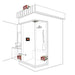 ThermaSol PROI - 140 PRO Series I Essential Steam Shower Generator, 8kW w/Fast Start - West Coast Saunas - PROI-140